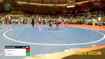 46 lbs Quarterfinal - Jax Garcia, TNWC vs Major Greer, Siouxland Wrestling Academy