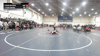 132 lbs Consi Of 8 #2 - Stone Milligan, New Canaan vs Tyler Curtiss, Stratford