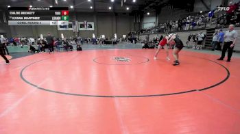140 lbs Cons. Round 4 - Chloe Beckett, Yukon vs Ilyana Martinez, Lebanon
