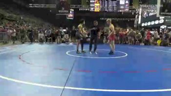 145 lbs Consi Of 128 #2 - Kedric Emling, Kansas vs Santiago Yescas, Utah