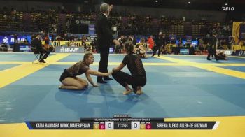 Katia Barbara Winklmaier Peran vs Sirena Alexis Allen-de Guzman 2026 IBJJF European NoGi