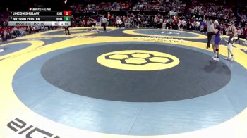 D2-190 lbs Semifinal - Brydon Feister, Hoban vs Lincon Shulaw, Col. DeSales