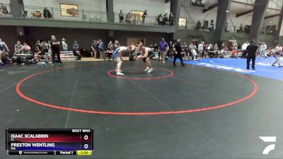 215 lbs Cons. Round 3 - Isaac Scalabrin, FL vs Preston Wentling, WA