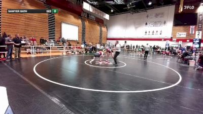 145 lbs Champ. Round 2 - Sawyer Bath, Campbell County vs Cara Andrews, Star Valley