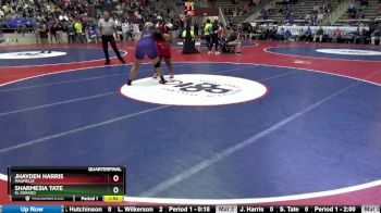 5A 235 lbs Quarterfinal - Jhayden Harris, Maumelle vs Sharmesia Tate, El Dorado