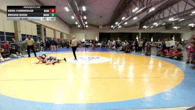 95 lbs Final - Keira Cunningham, MGW Coral Cuties vs Brooke Dixon, Lady Assassins