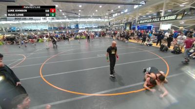 144 lbs Champ. Round 1 - Isaac Lowe, Unattached vs Luke Johnson, Unattached