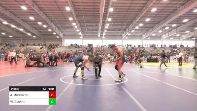 220 lbs Quarterfinal - Jamil Morrow, MD vs Wyatt Bush, VA