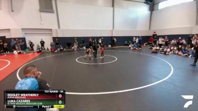 35 lbs Round 5 - Dooley Weatherly, Dumas Wrestling vs Luka Cazares, El Paso Wildcats Wrestling Club