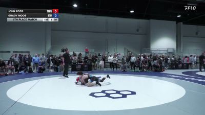 45 kg 5th Place Match - John Ross, Triumph Wrestling vs Grady Moos, Burnett Trained Wrestling