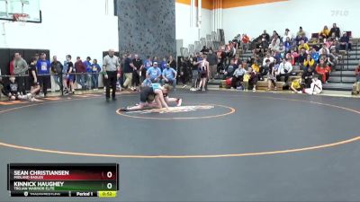 114 lbs Round 3 - Kinnick Haughey, Trojan Warrior Elite vs Sean Christiansen, Midland Eagles