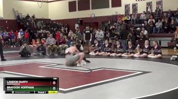195 lbs Cons. Round 3 - Landon Duffy, Independence vs Braydon Hoffman, Solon