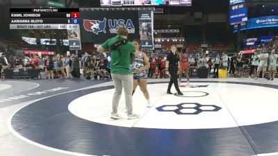 207 lbs Champ. Rd Of 64 - Kamil Johnson, Maryland vs Aarianna Bloyd, Illinois