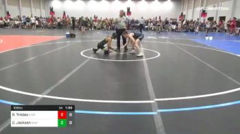 106 lbs Rr Rnd 1 - Ryan Tribble, 605grapplers vs Deven Jackson, Team Nauman - Silver Fox