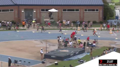 Youth Boys' 200m, Finals 1 - Age 11