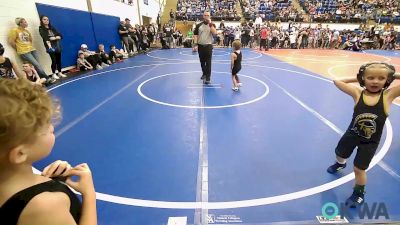 43 lbs Round Of 16 - Jaxon Ditmore, Dark Cloud Wrestling Club vs Haevyn Pendergraft, Saints Wrestling Club