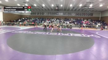 130 lbs Quarterfinal - Gabriela Duarte-Quijas, Scottsbluff Girls vs Brynlee Roady, Worland