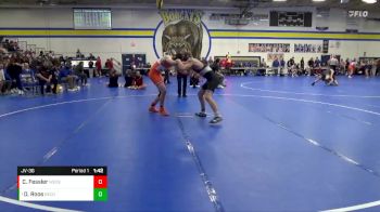 JV-36 lbs Round 2 - Derek Roos, Benton Community vs Cade Fessler, West Delaware, Manchester