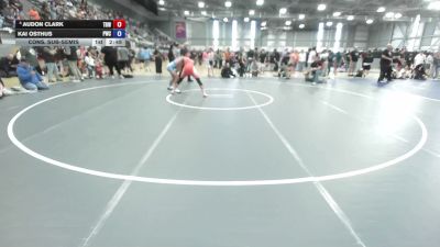 138 lbs Cons. Sub-semis - Audon Clark, Toppenish Badboy Wrestling vs Kai Osthus, Punisher Wrestling Company