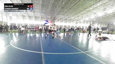 190 lbs Cons. Round 2 - Sam Allen, Pleasant Grove/TUG vs Connor Kennedy, Empire Wrestling Club