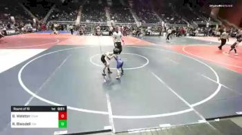 49 lbs Round Of 16 - Beckam Walston, Team Champs vs Roman Blaisdell, Top Of The Rock WC