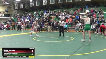 175 lbs Cons. Round 7 - Gunner Taylor, Delta vs Kale Waxler, Wauseon