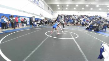 100 lbs Cons. Round 7 - Adana Estrada, Norwalk vs Zariah Padilla, Gilroy