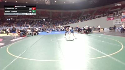 3A Boys 144 lbs Champ. Round 1 - Levi Conley, Harrisburg Boys vs James Turner, Banks Boys