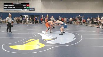 184 lbs Consi Of 8 #2 - Chase Mayes, Coast Guard vs Conlan Simard, Roger Williams