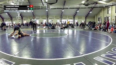 165 lbs Semifinal - Bodie Morgan, West Liberty vs Christian Hirak, Seton Hill