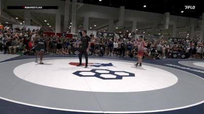 130 lbs Champ. Round 2 - Aden Attao, NYAC vs Cameron Dubose, Mustang Wrestling Club