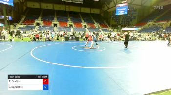 160 lbs Cons 8 #1 - Austin Craft, New Jersey vs Jude Randall, Oklahoma