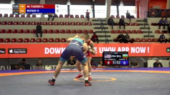 79 kg Rd 16 - David McFadden, USA vs Petar Petkov, BUL