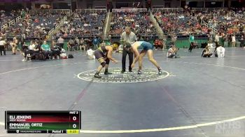 3A 165 lbs Cons. Round 1 - Emmanuel Ortiz, Kings Mountain vs Eli Jenkins, West Rowan