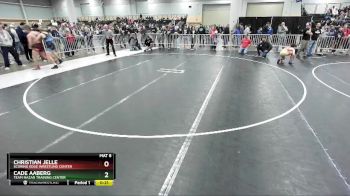 132 lbs Cons. Round 10 - Christian Jelle, Scoring Edge Wrestling Center vs Cade Aaberg, Team Nazar Training Center