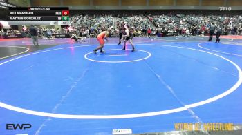 152 lbs Consi Of 16 #2 - Rex Marshall, Pahranagat Valley Youth Wrestling vs Mattius Gonzalez, Turlock Wrestling