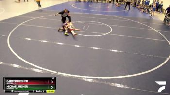 88 lbs Semis & 1st Wrestleback (8 Team) - Carter Kremer, Rocori vs Michael Reiner, Waconia
