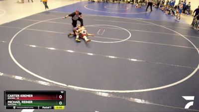 88 lbs Semis & 1st Wrestleback (8 Team) - Carter Kremer, Rocori vs Michael Reiner, Waconia