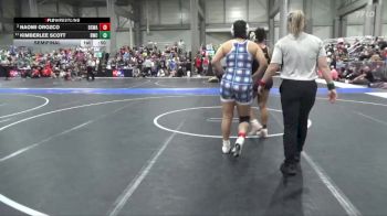 170 lbs Semifinal - Kimberlee Scott, Bobcat Wrestling Club vs Naomi Orozco, Dodge City Wrestling Academy