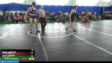 182 lbs Round 1 (8 Team) - Blaine Chrisman, Massillon Perry vs Ollie Piwoszkin, Death Squad