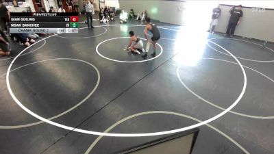 138 lbs Champ. Round 3 - Gian Guiling, Yorba Linda HS vs Noah Sanchez, Victor Villians