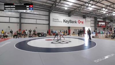 92 kg Cons. Round 1 - Pierce White, Boone RTC vs Quinn Funk, Bearcat Wrestling Club