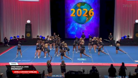 Upper Merion All Stars - Midnight [2026 L6 U18 Non Tumbling Semis] 2026 The Cheerleading Worlds