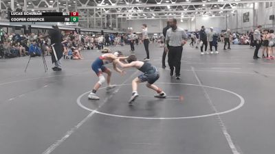 72 lbs Round 2 (4 Team) - Cooper Cerefice, PA Alliance vs Lucas Schuman, Mat Assassins Red