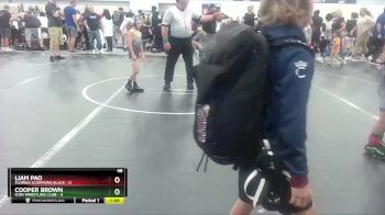 48 lbs Round 5 (8 Team) - Cooper Brown, Icon Wrestling Club vs Liam Pao, Florida Scorpions Black