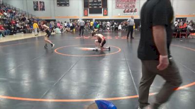 95 lbs Quarterfinal - Brady Kroul, Hawkeye Wrestling Academy vs Carter Howe, Springville Gold Medal Wrestli