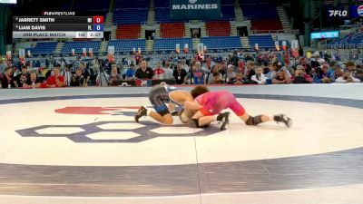 113 lbs 3rd Place Match - Jarrett Smith, MI vs Liam Davis, FL