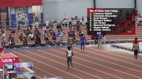 Men's 60m, Prelims 3