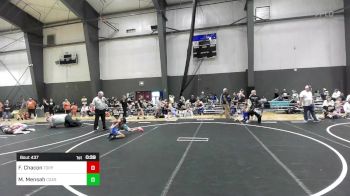 73 lbs Consolation - Francisco Chacon, Toppenish USA vs Mikaih Mensah, Coast Wrestling