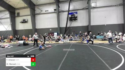 73 lbs Consolation - Francisco Chacon, Toppenish USA vs Mikaih Mensah, Coast Wrestling